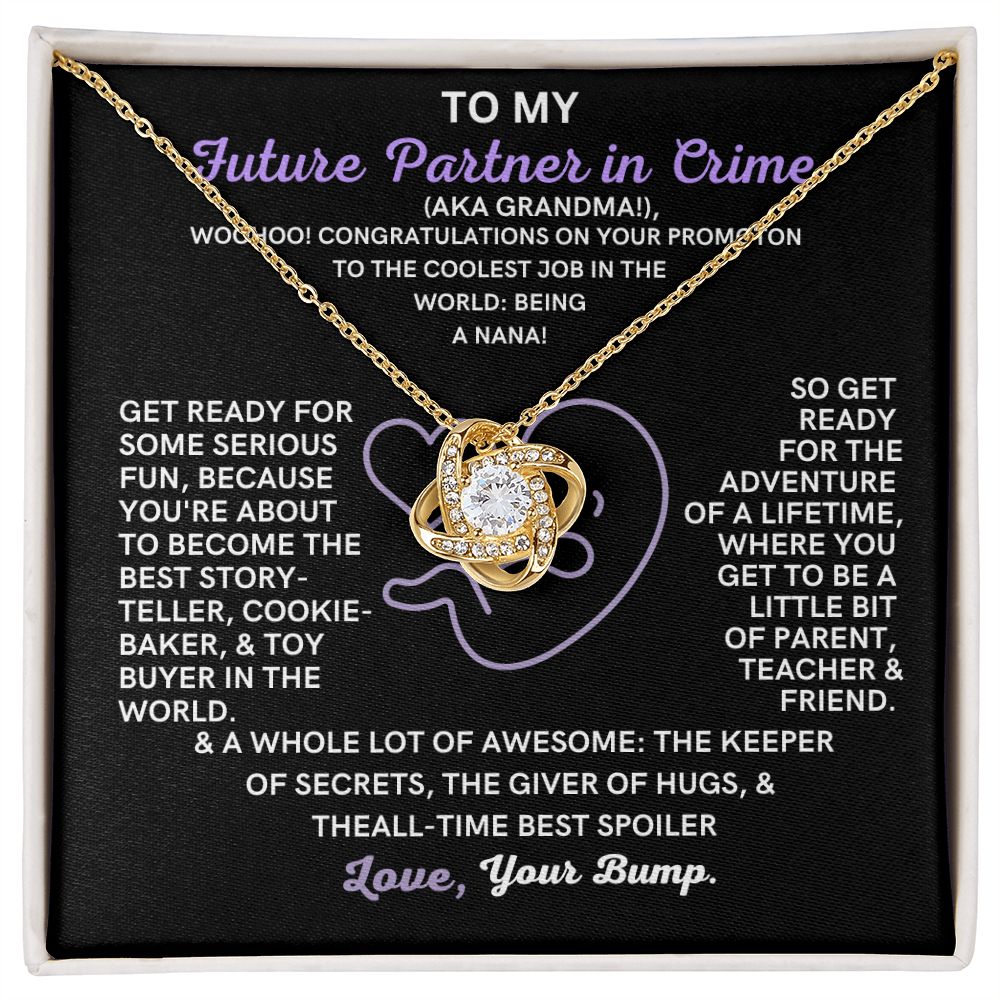 To My Future Grandma, from a little bump.