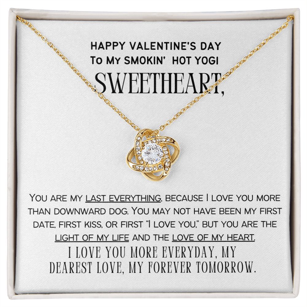 To My Smokin' Hot Yogi Wife or Girlfriend.