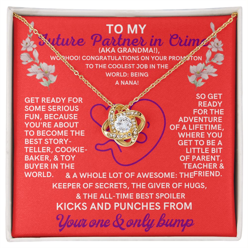 To My Future Grandma, from a little bump.