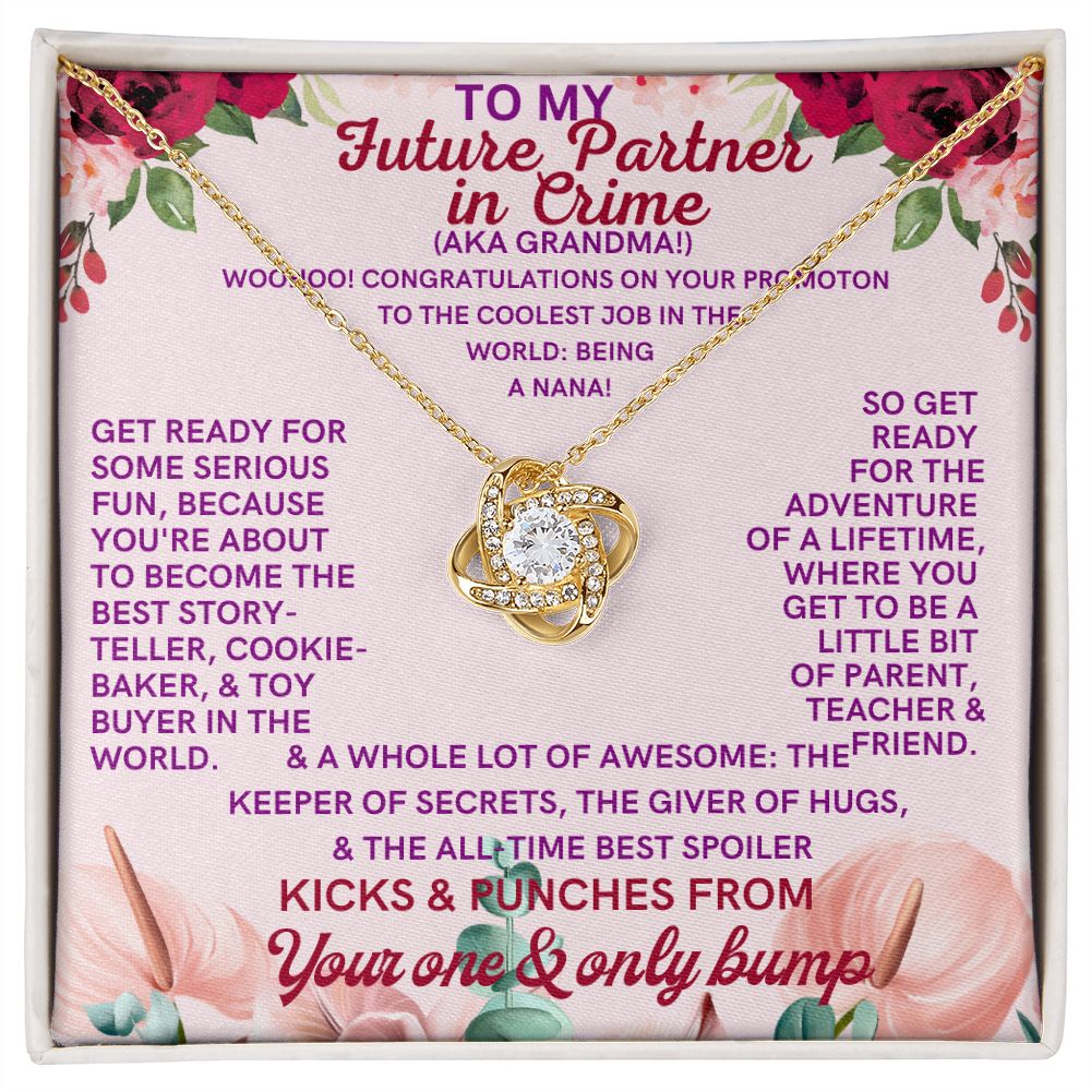 To My Future Grandma, from a little bump.