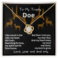 To My Trophy Doe, My Wife or Girlfriend.