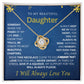 To my beautiful daughter.