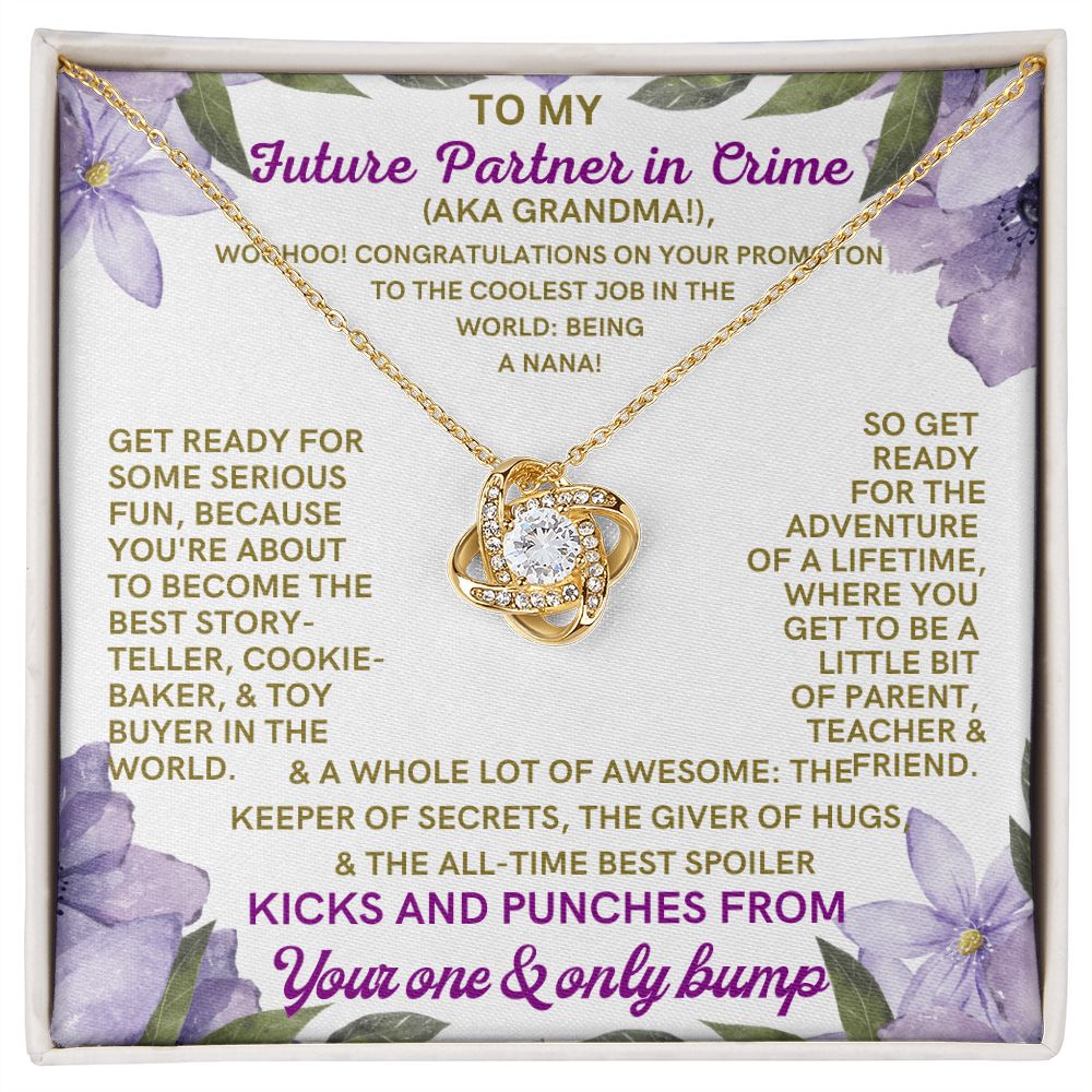 To My Future Grandma, from a little bump.