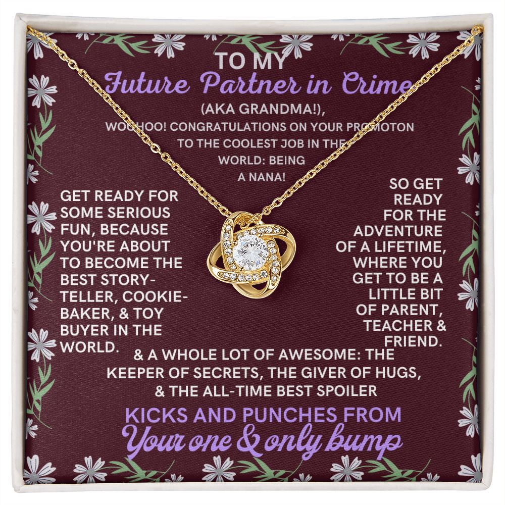 To My Future Grandma, from a little bump.