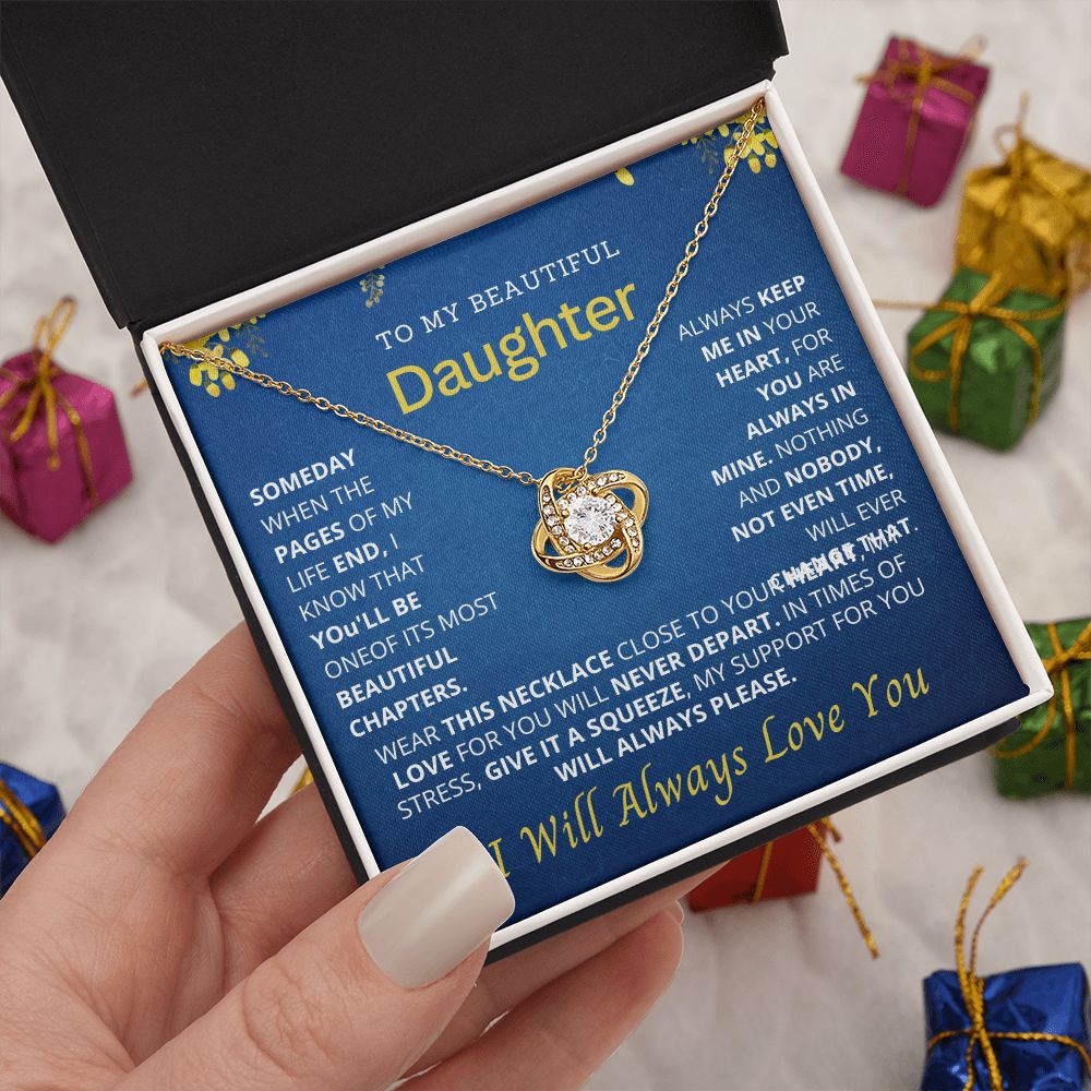 To my beautiful daughter.