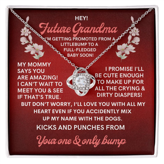 To My Future Grandma, from a little bump.