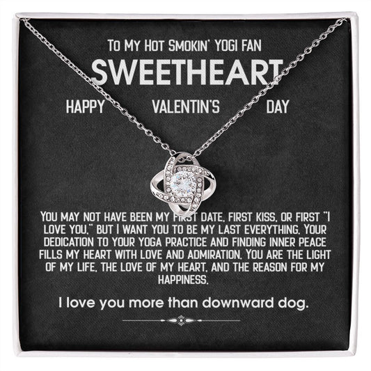 To My Smokin's Hot Yogi Fan Wife or Girlfriend.