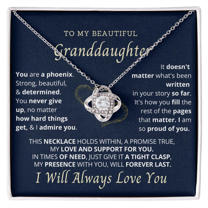 To my beautiful granddaughter.