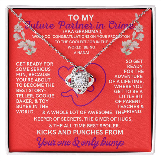 To My Future Grandma, from a little bump.