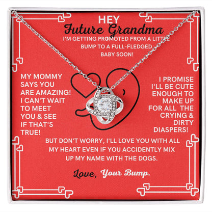To My Future Grandma, from a little bump.