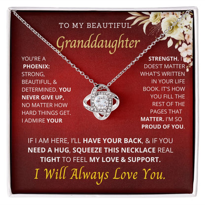 To my beautiful granddaughter.