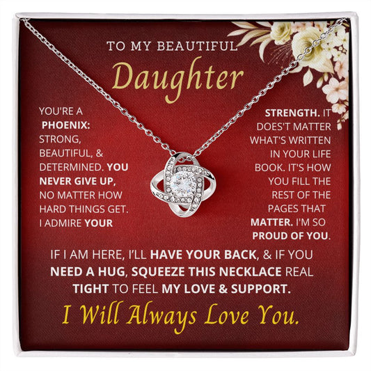 To my beautiful daughter.