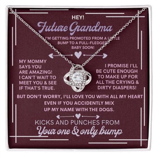 To My Future Grandma, from a little bump.