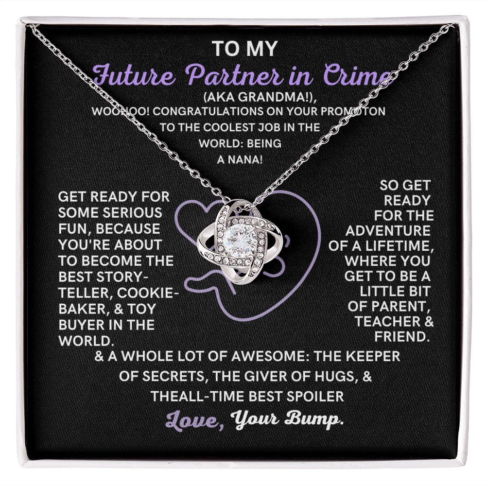 To My Future Grandma, from a little bump.