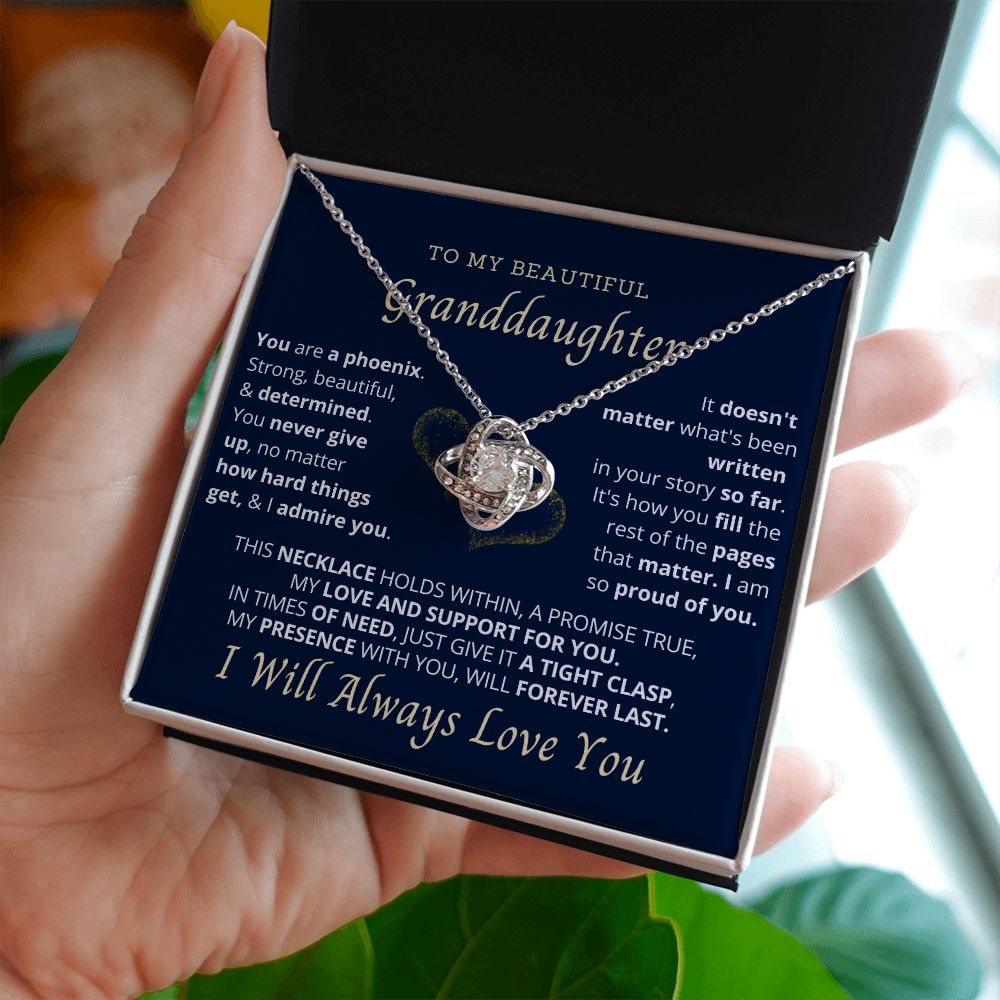 To my beautiful granddaughter.