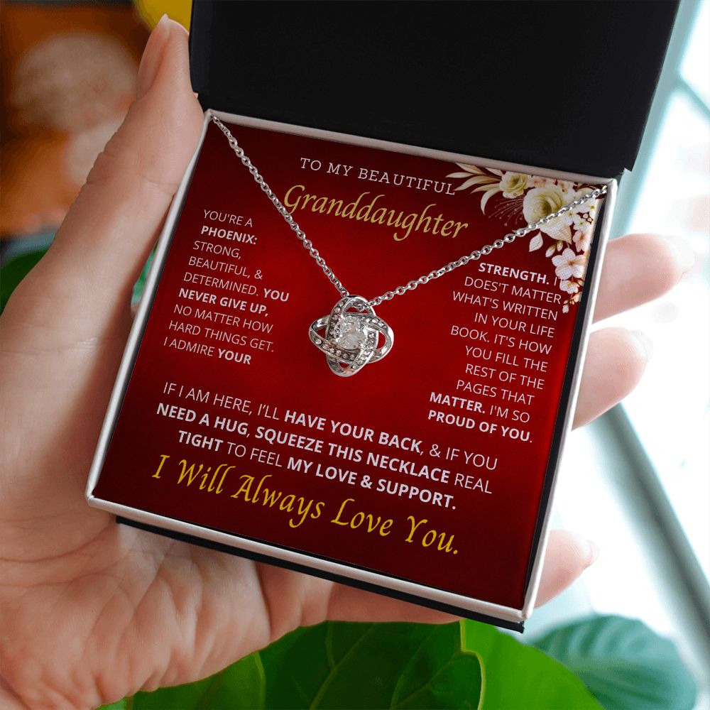 To my beautiful granddaughter.