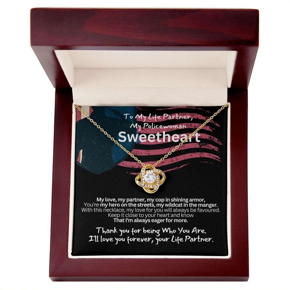 To My Policewoman, My Sweet heart Wife or Girlfriend.