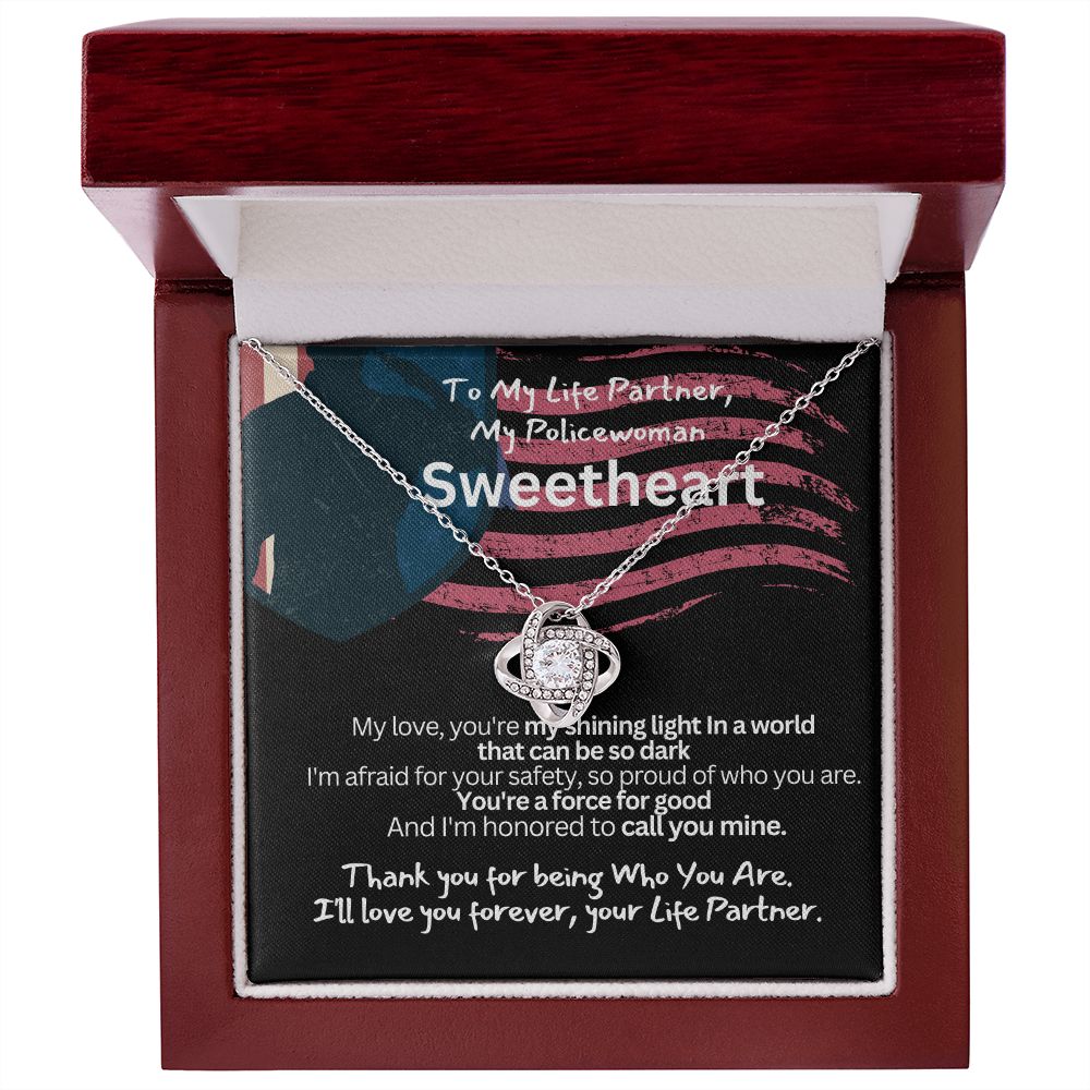 To My Policewoman, My Sweet heart Wife or Girlfriend.