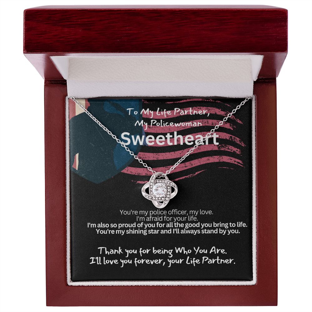 To My Policewoman, My Sweet heart Wife or Girlfriend.
