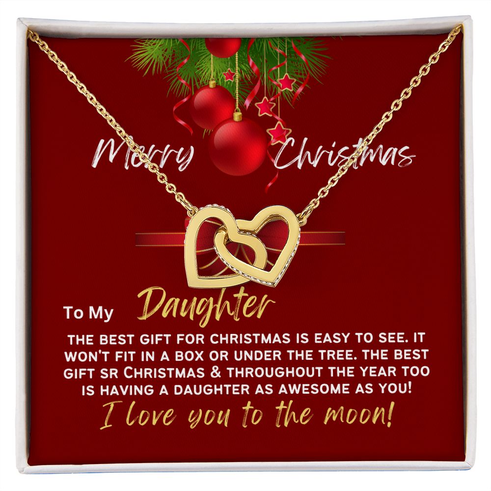 To my pretty granddaughter my gift for Christmas