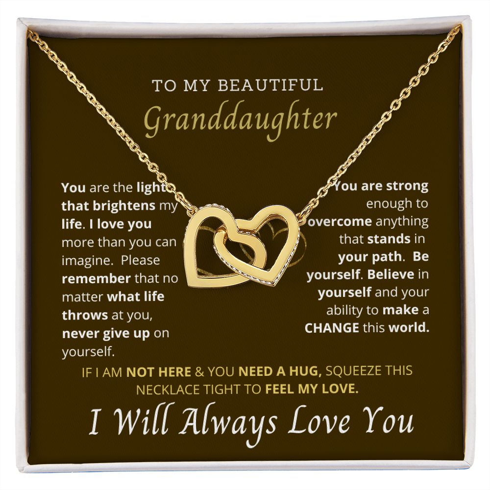 My Granddaughter, thank you for lightening my life!