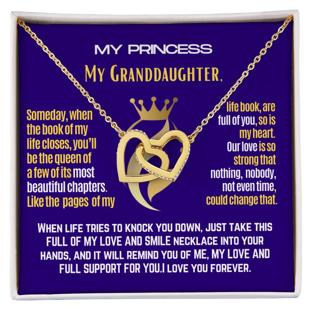 My princess, my granddaughter, a part from my life book.