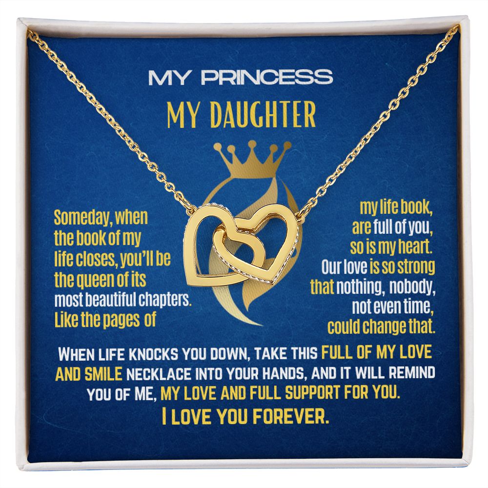 To My Daughter from the Most Beautiful Chapters in My Life Book.