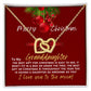 To my pretty granddaughter my gift for Christmas