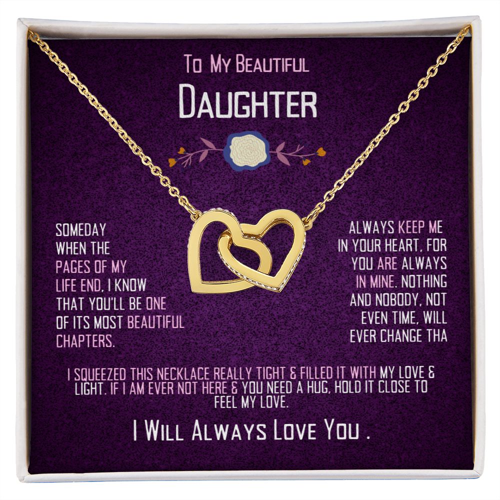 To My Daughter, important pages of life book.