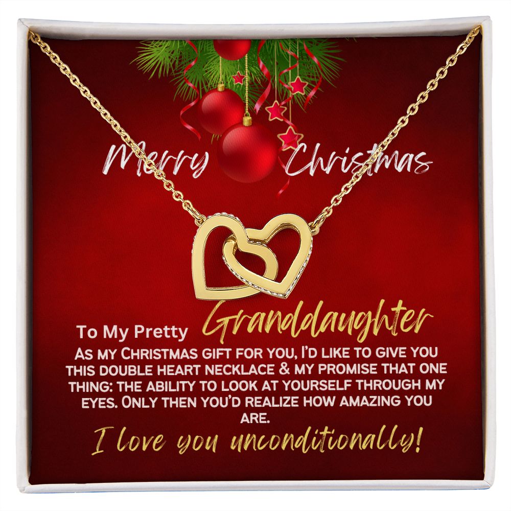 To my granddaughter, my Christmas gift for you.