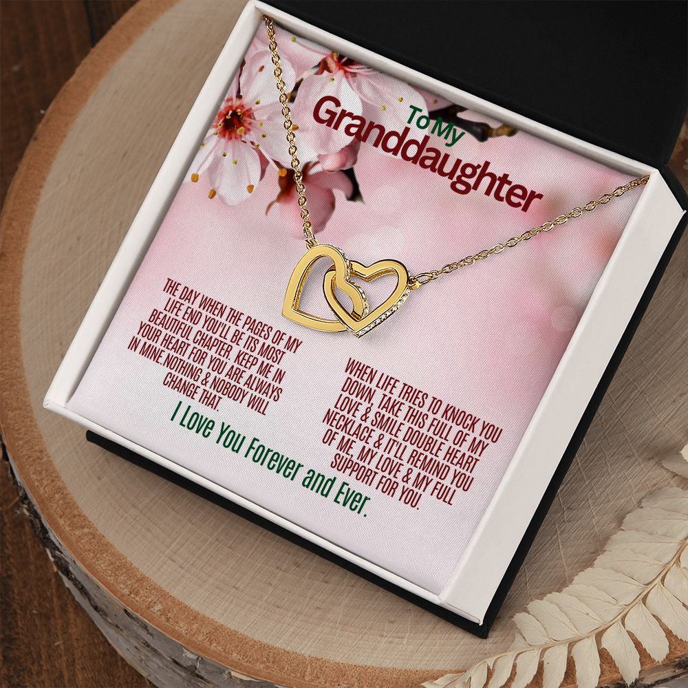 To My Granddaughter, important part of my life book.