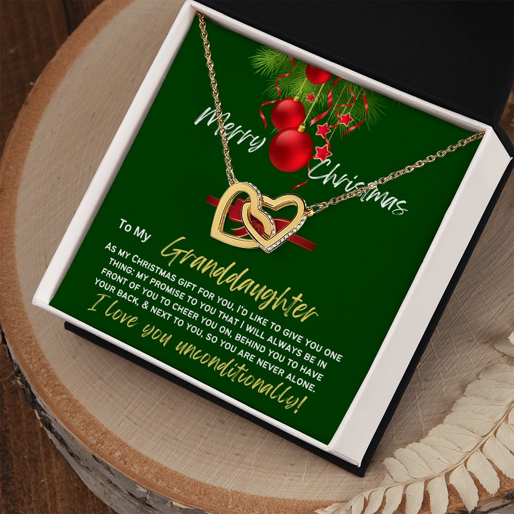 To my pretty granddaughter my gift for Christmas