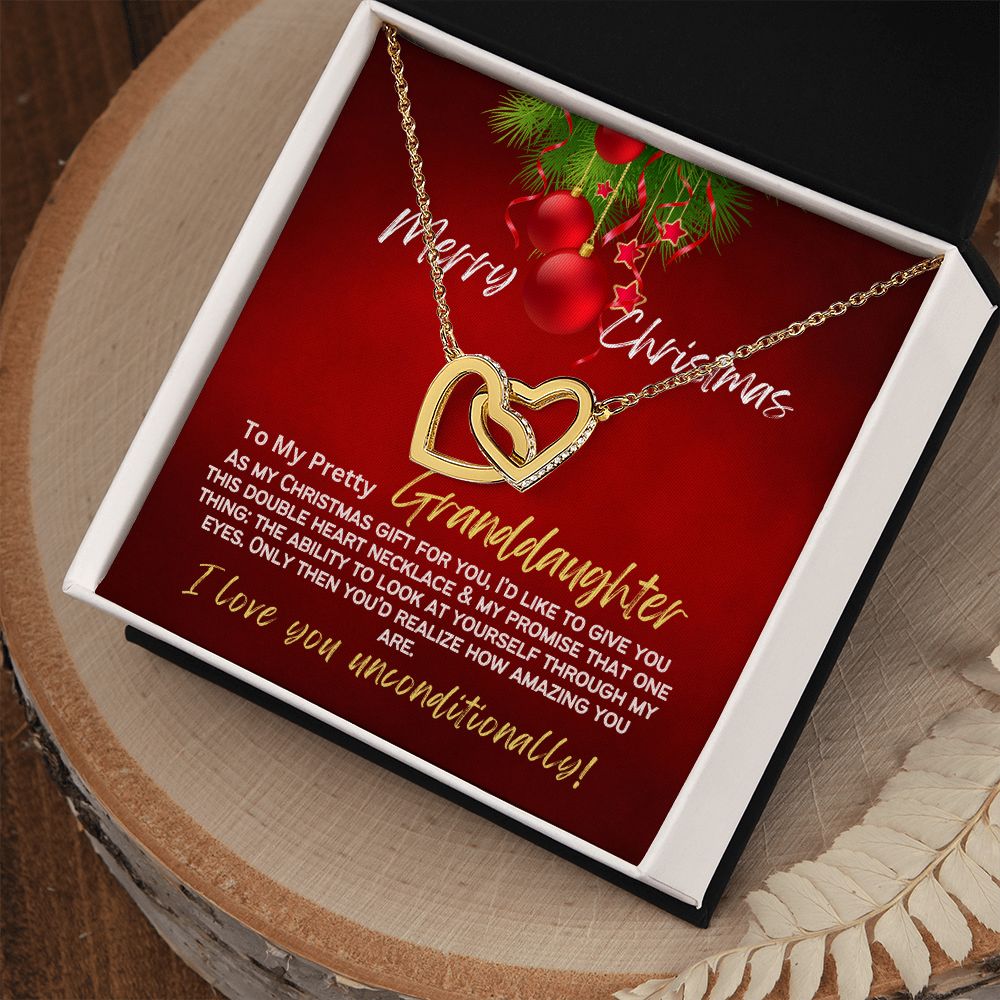 To my granddaughter, my Christmas gift for you.