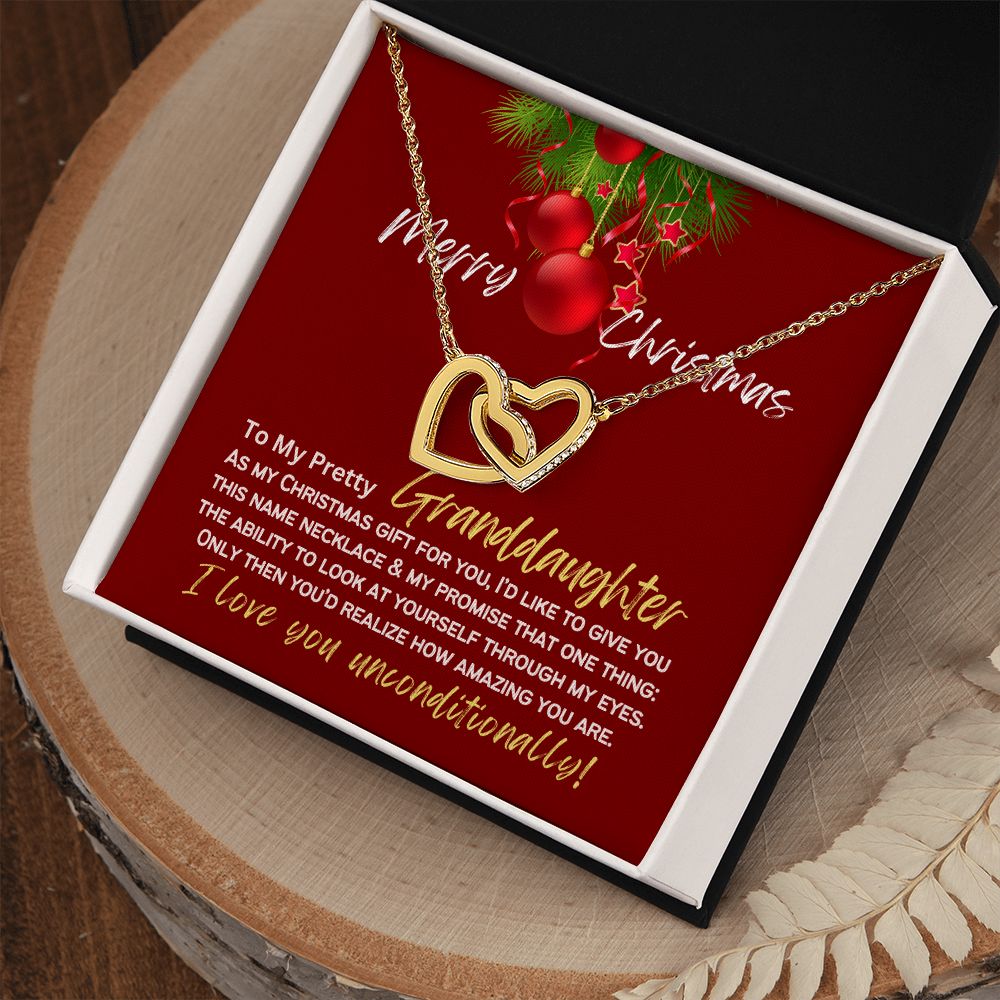 To my pretty granddaughter my gift for Christmas