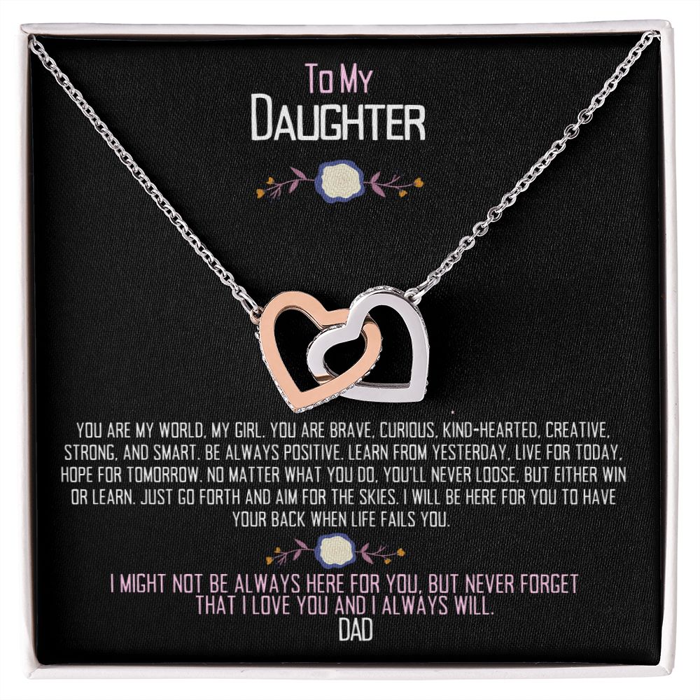 Daughter you are my world