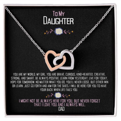Daughter you are my world