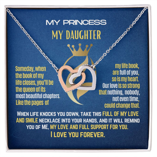 To My Daughter from the Most Beautiful Chapters in My Life Book.