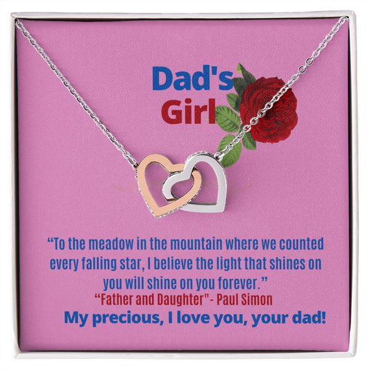 To My Forever Little Girl I will always love from Dad