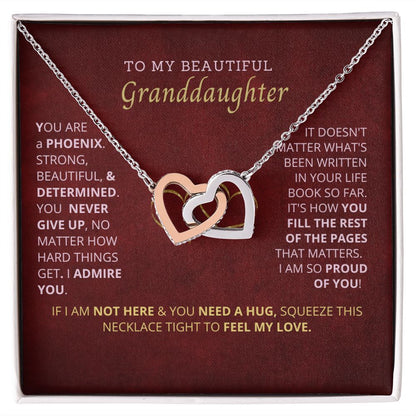 My Phoenix Granddaughter, You are so strong and persistent!