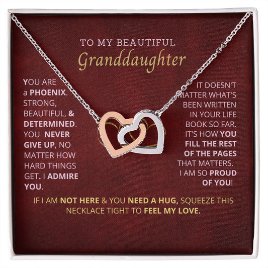 My Phoenix Granddaughter, You are so strong and persistent!