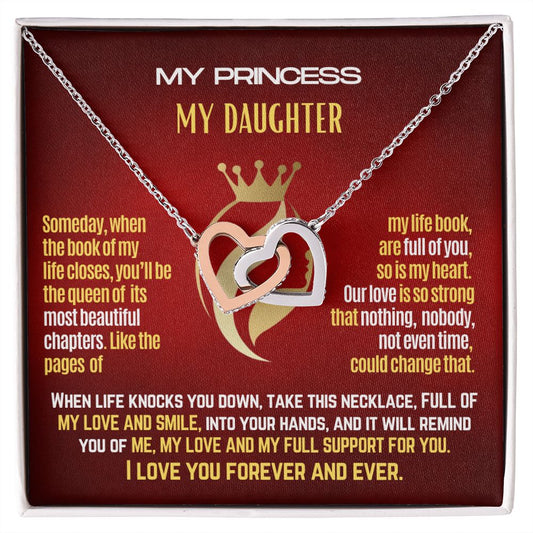 To My Daughter from the Most Beautiful Chapters in My Life Book.