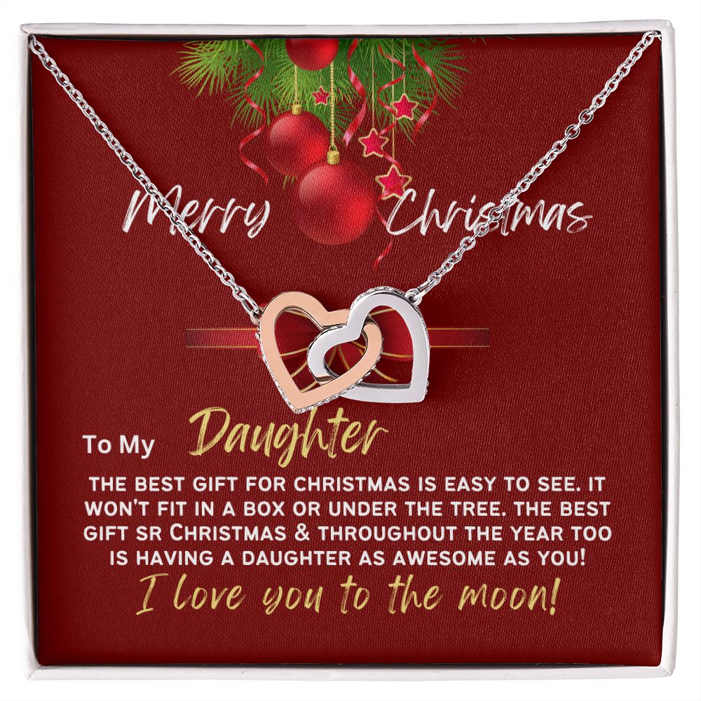 To my pretty granddaughter my gift for Christmas