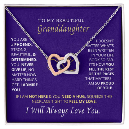 My Phoenix Granddaughter, You are so strong and persistent!