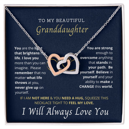 My Granddaughter, thank you for lightening my life.