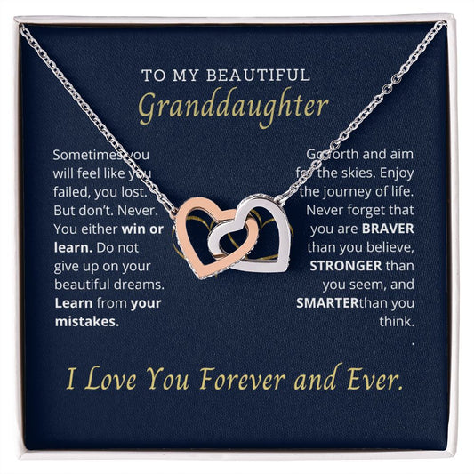 My Granddaughter, you are braver, stronger and smarter than you think!