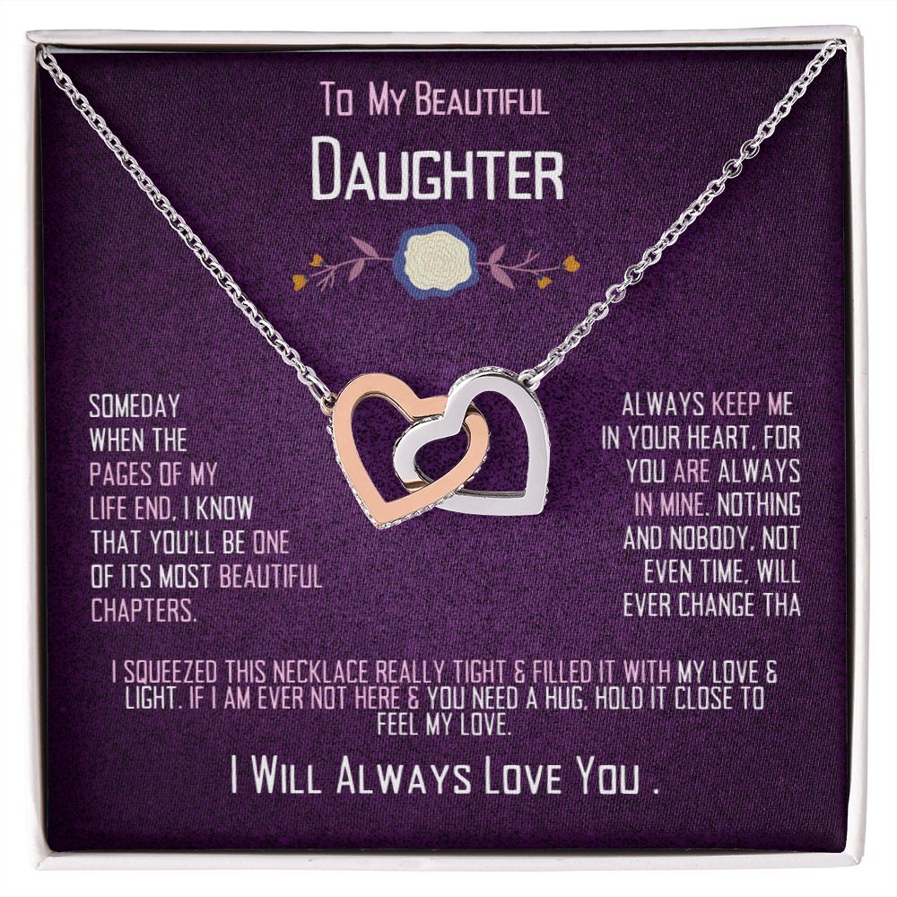 To My Daughter, important pages of life book.