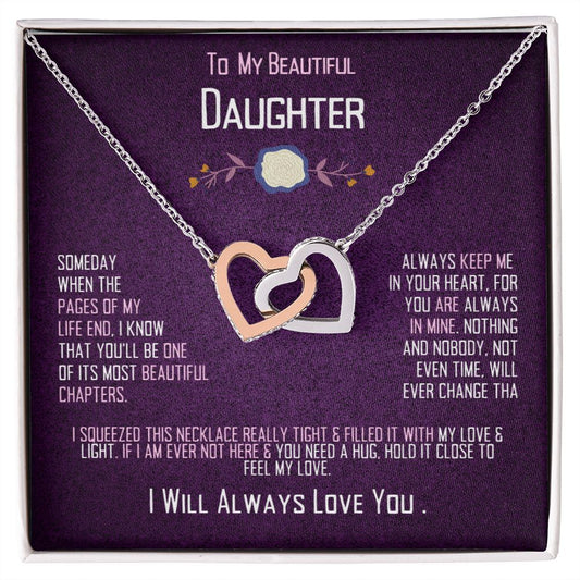 To My Daughter, important pages of life book.
