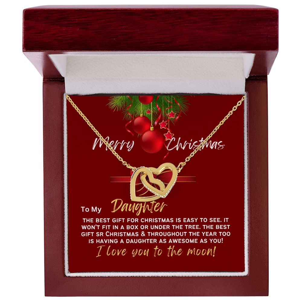 To my pretty granddaughter my gift for Christmas
