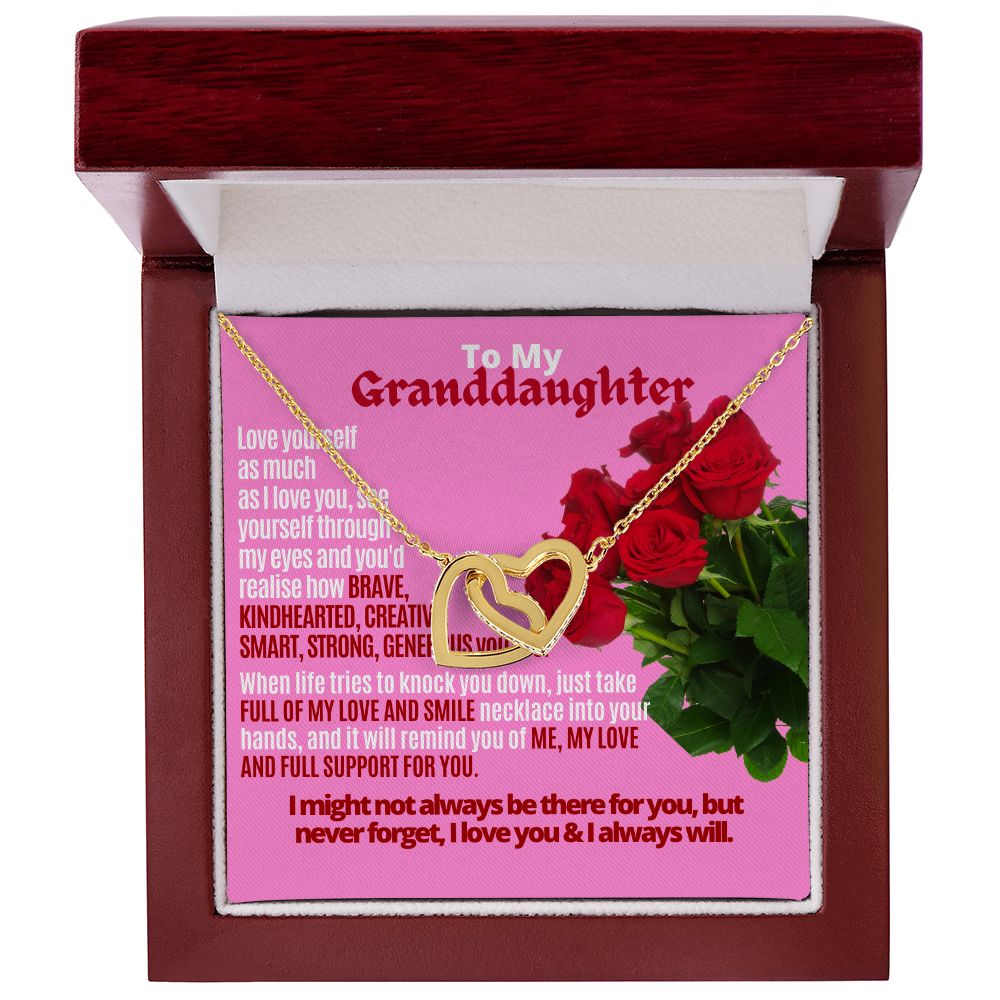 To My Granddaughter, Love yourself.
