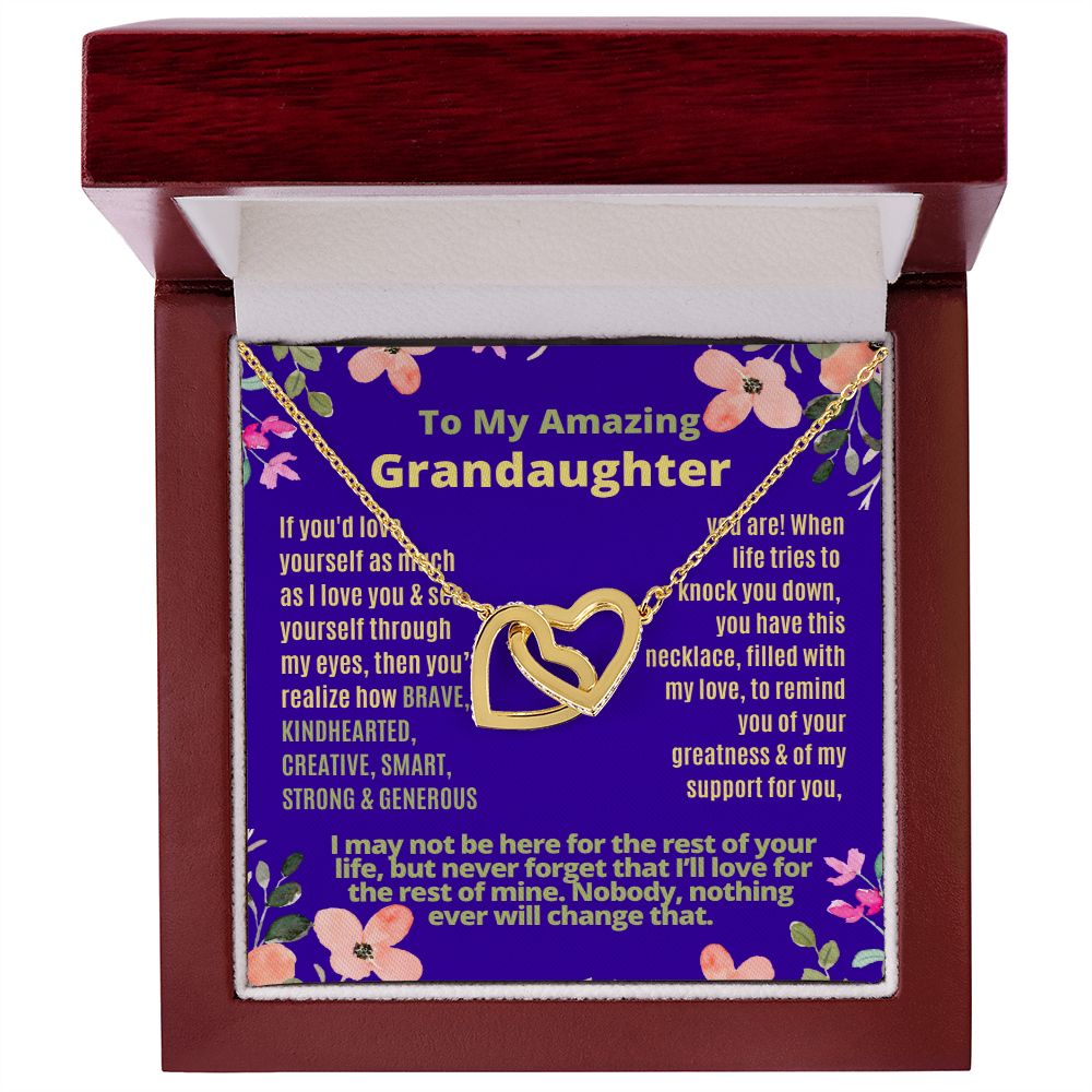 To My Granddaughter, love yourself.
